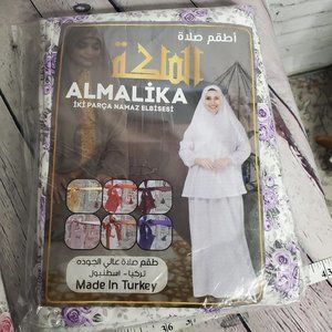 Almalika Women's Turkish 2 Piece Prayer Dress